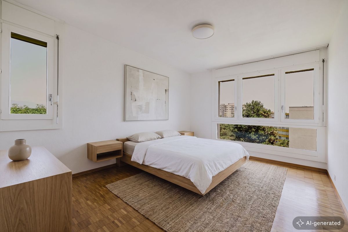 Spacieux appartement de 6 pièces avec vue dégagée á Meyrin - 2