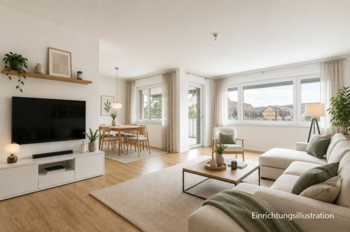 Lichtdurchflutete 4.5-Zimmer-Wohnung mit gedecktem Balkon - 5