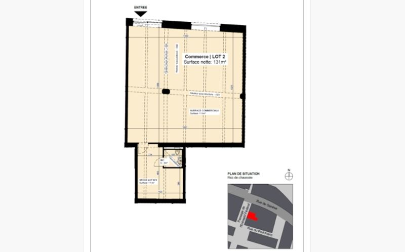 Arcade commerciale au coeur du Flon - 111m2 - 7