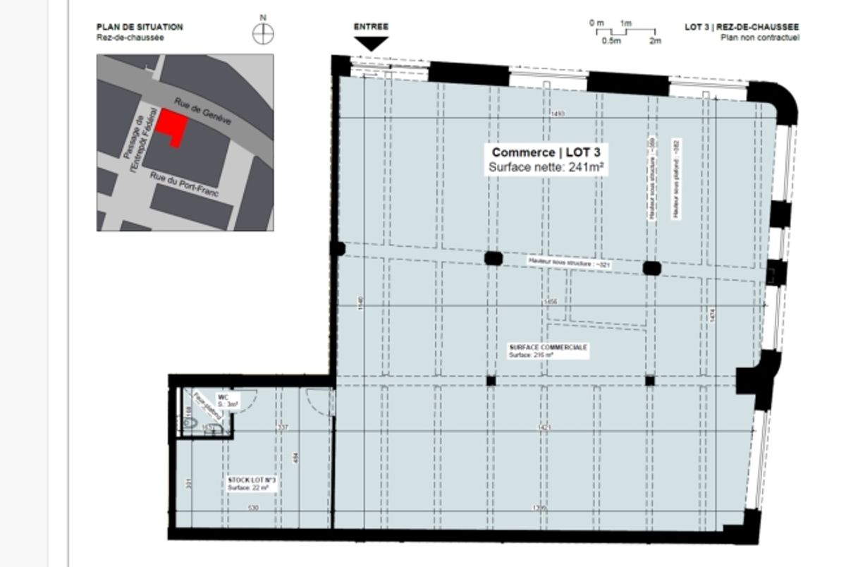 Emplacement commercial de premier choix - 216m2 - 6