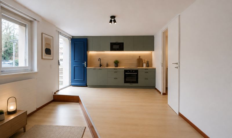 Appartement en demi-sous-sol in à Morges - 4