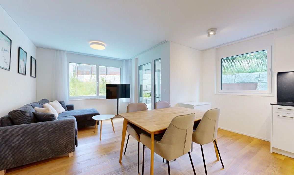 Moderner Wohnkomfort in Davos – Neubau mit grosser Terrasse - 0