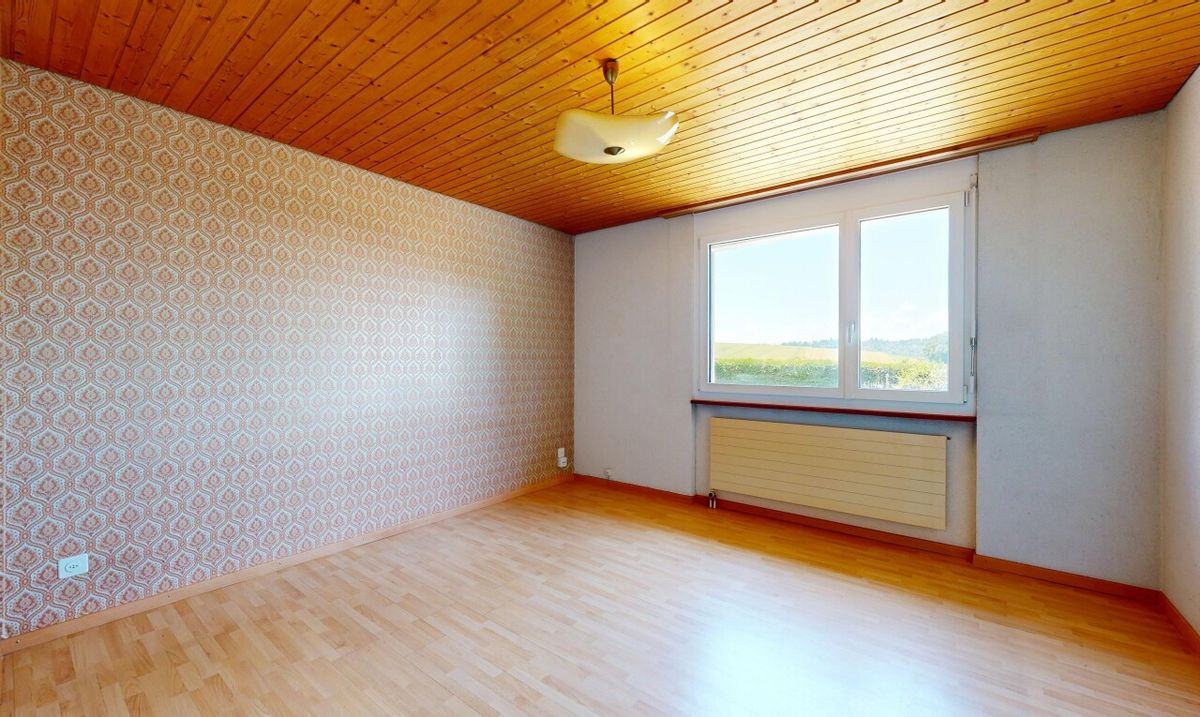 Wohnen am Feldrand - 5.5 Zimmer Haus im ruhigen Oberbipp - 9
