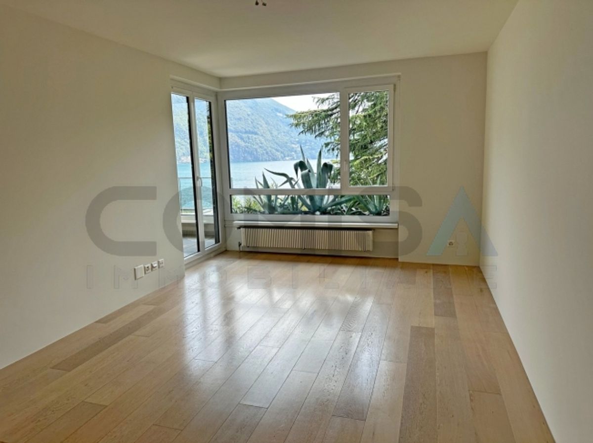 ZU VERMIETEN IN CASTAGNOLA
2-Zimmer-Wohnung mit Seeblick - 0