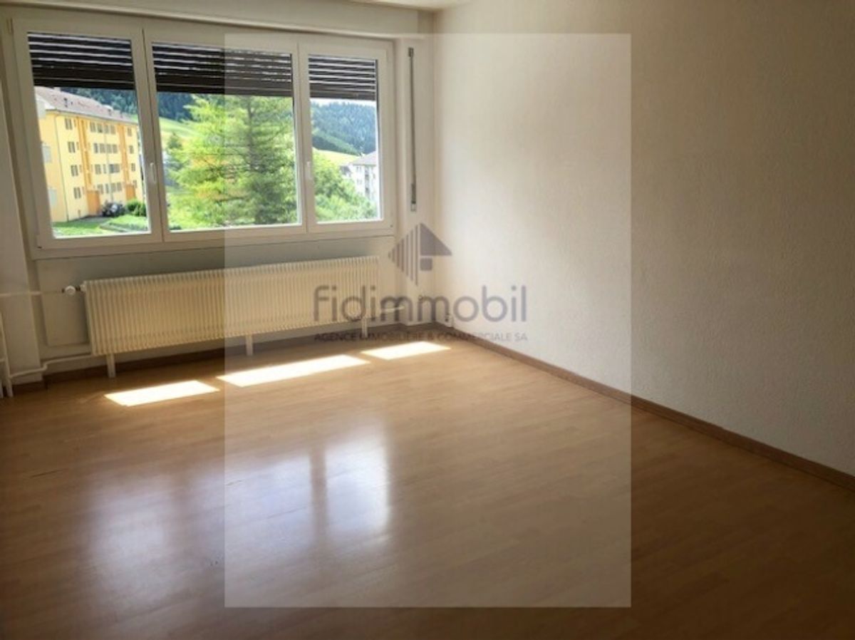 Zu vermieten, 4 Zimmer, Le Corbusier 14, Le Locle - 1