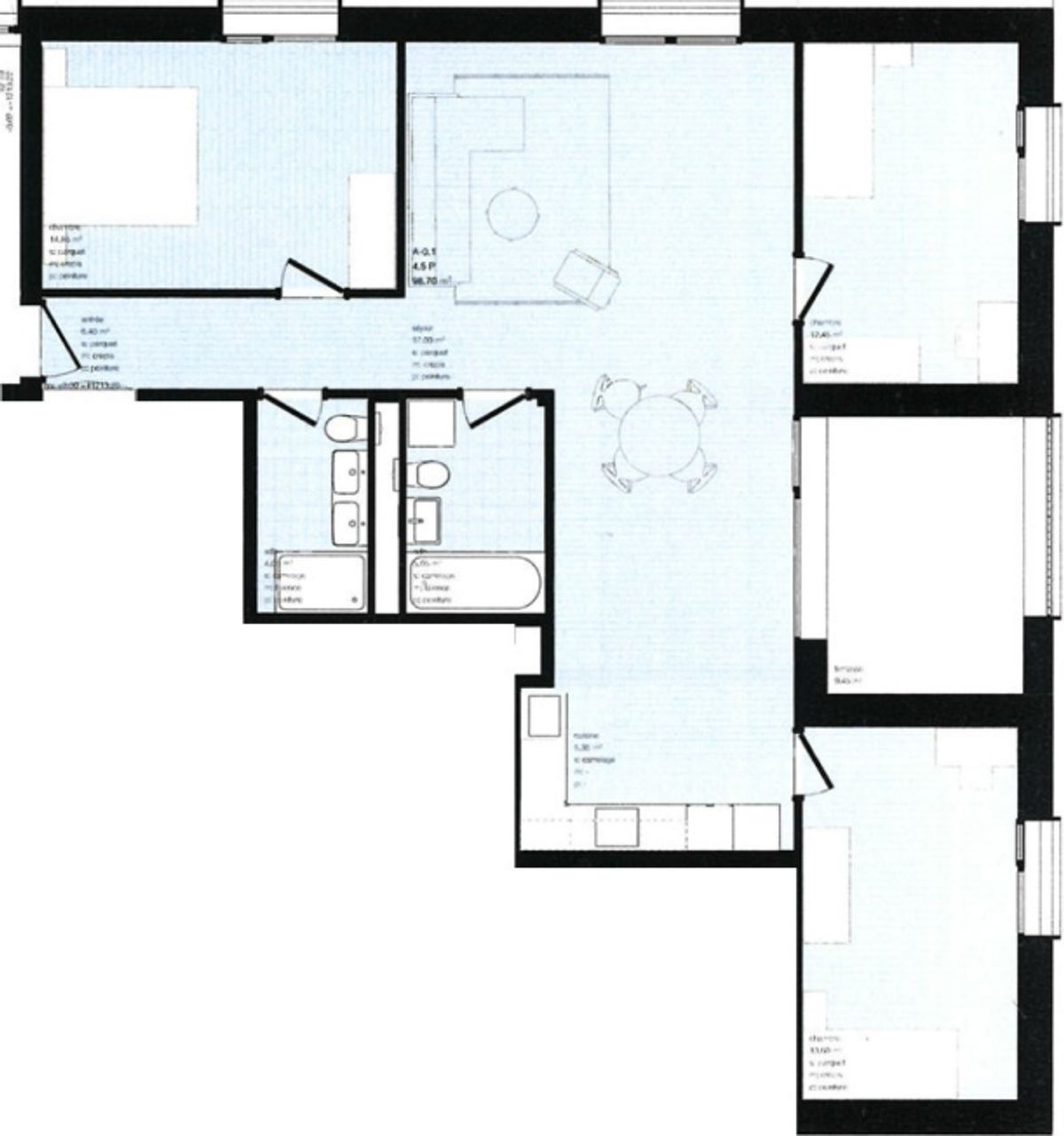 Langzeitmiete Neue Wohnung im Herzen des Dorfes Montana - 0