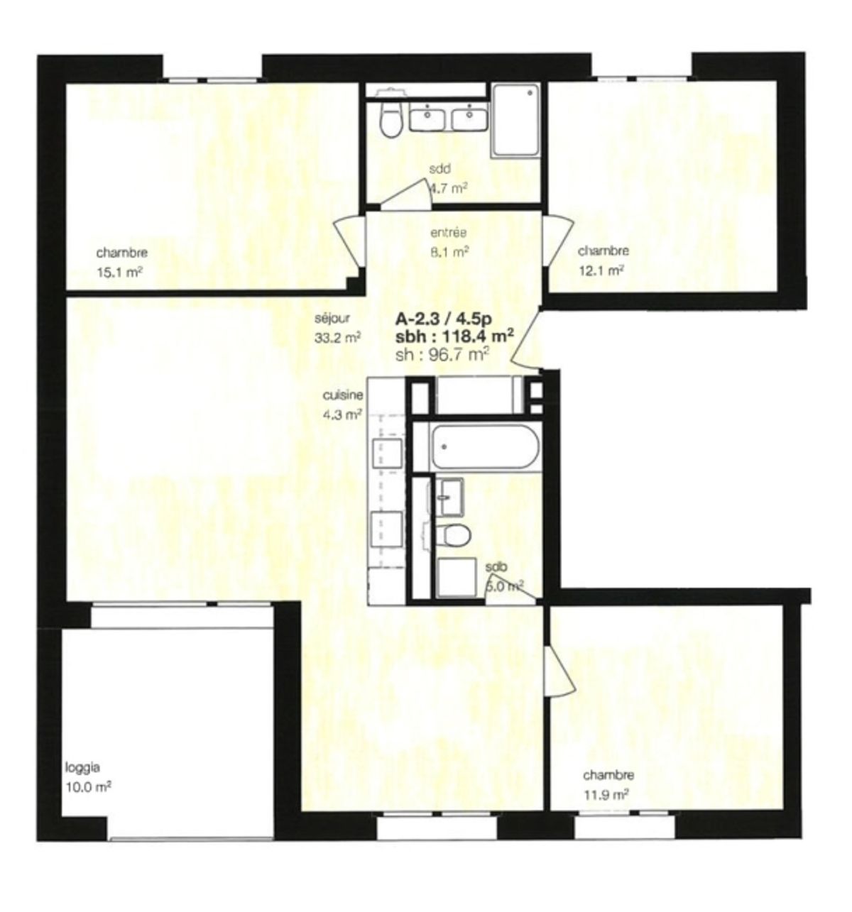 Langzeitmiete Neue Wohnung im Herzen des Dorfes Montana - 1