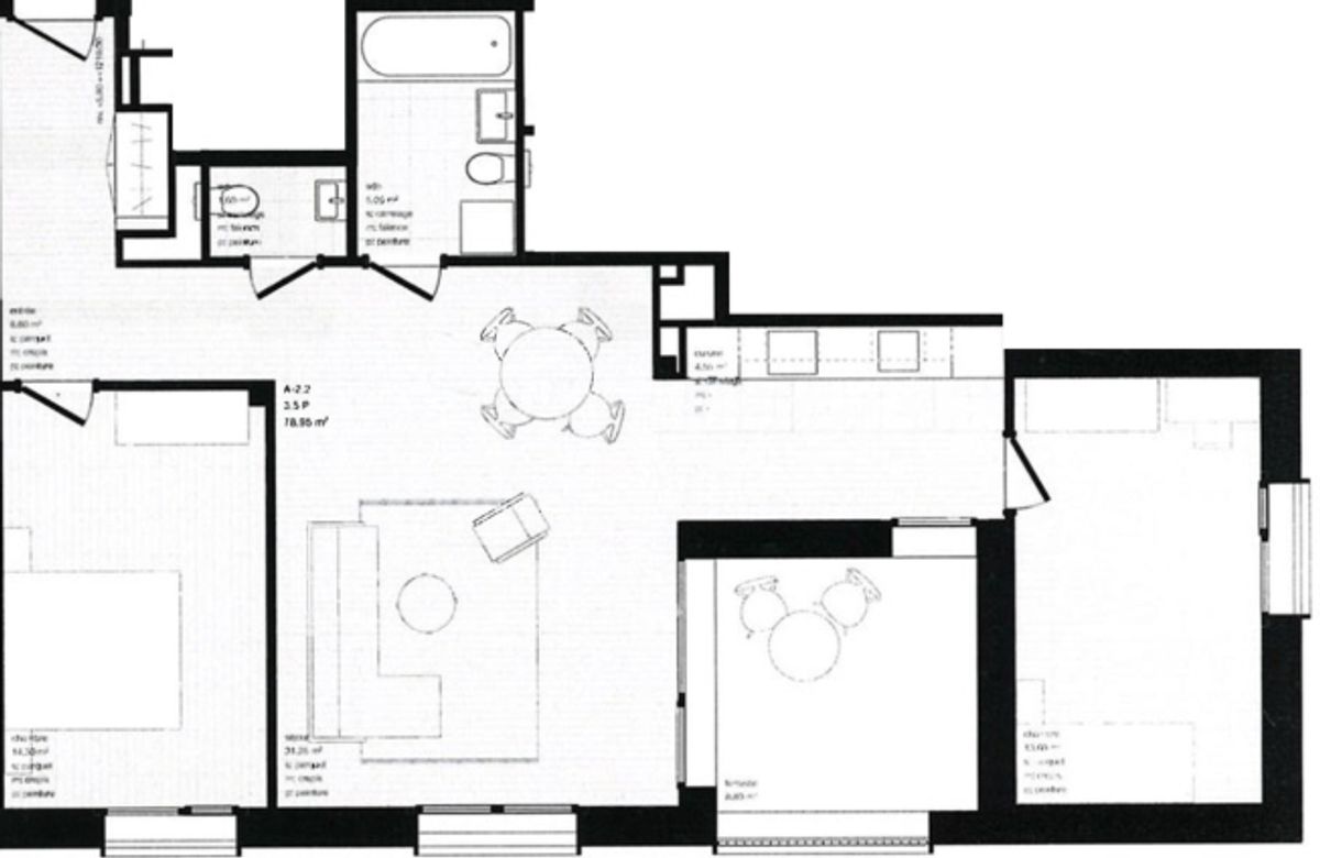 Langzeitmiete Neue Wohnung im Herzen des Dorfes Montana - 0