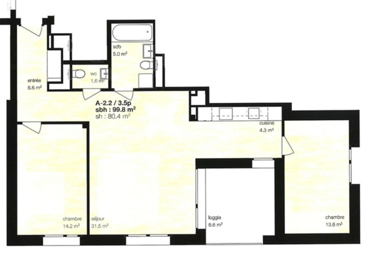 Langzeitmiete Neue Wohnung im Herzen des Dorfes Montana - 1