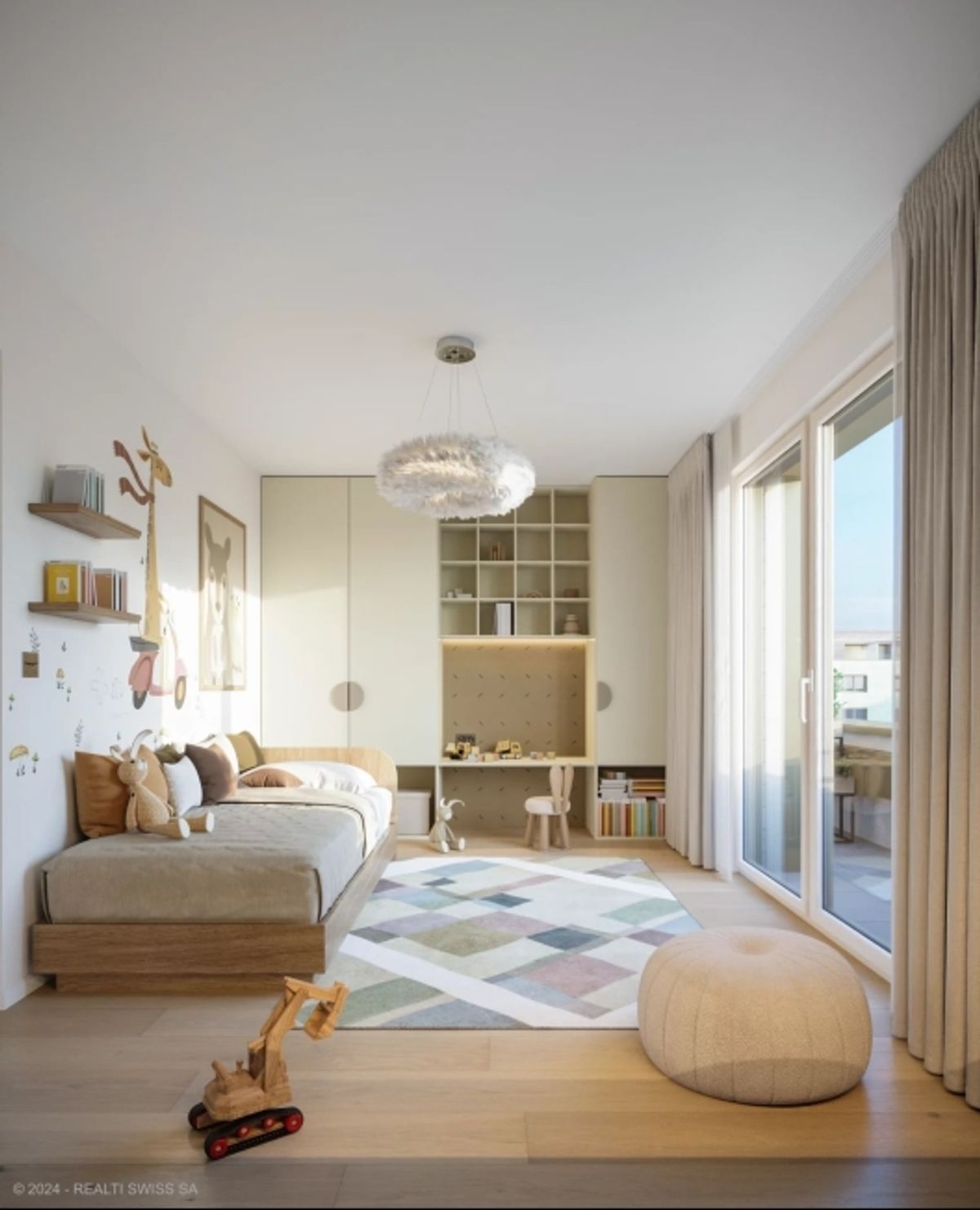 Neue 2,5-Zimmer-Wohnung in Ecublens 62 m² - - 6