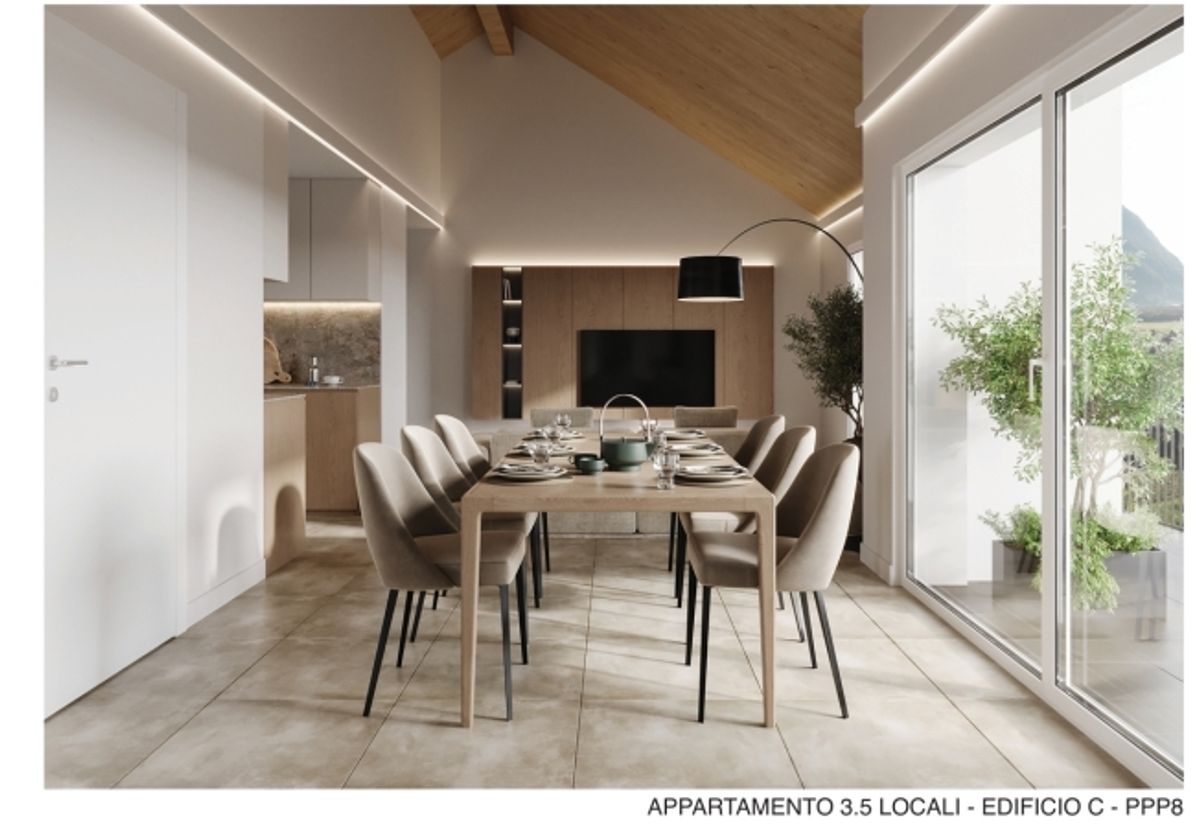 Nuovo complesso residenziale Sassa a Gnosca - Vendesi nuovo 4.5 locali + monolocale - 3