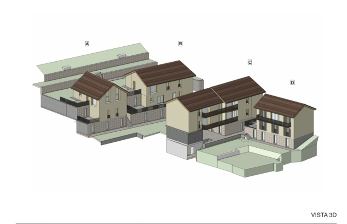 Nuovo complesso residenziale Sassa a Gnosca - Vendesi nuovo 4.5 locali + monolocale - 4