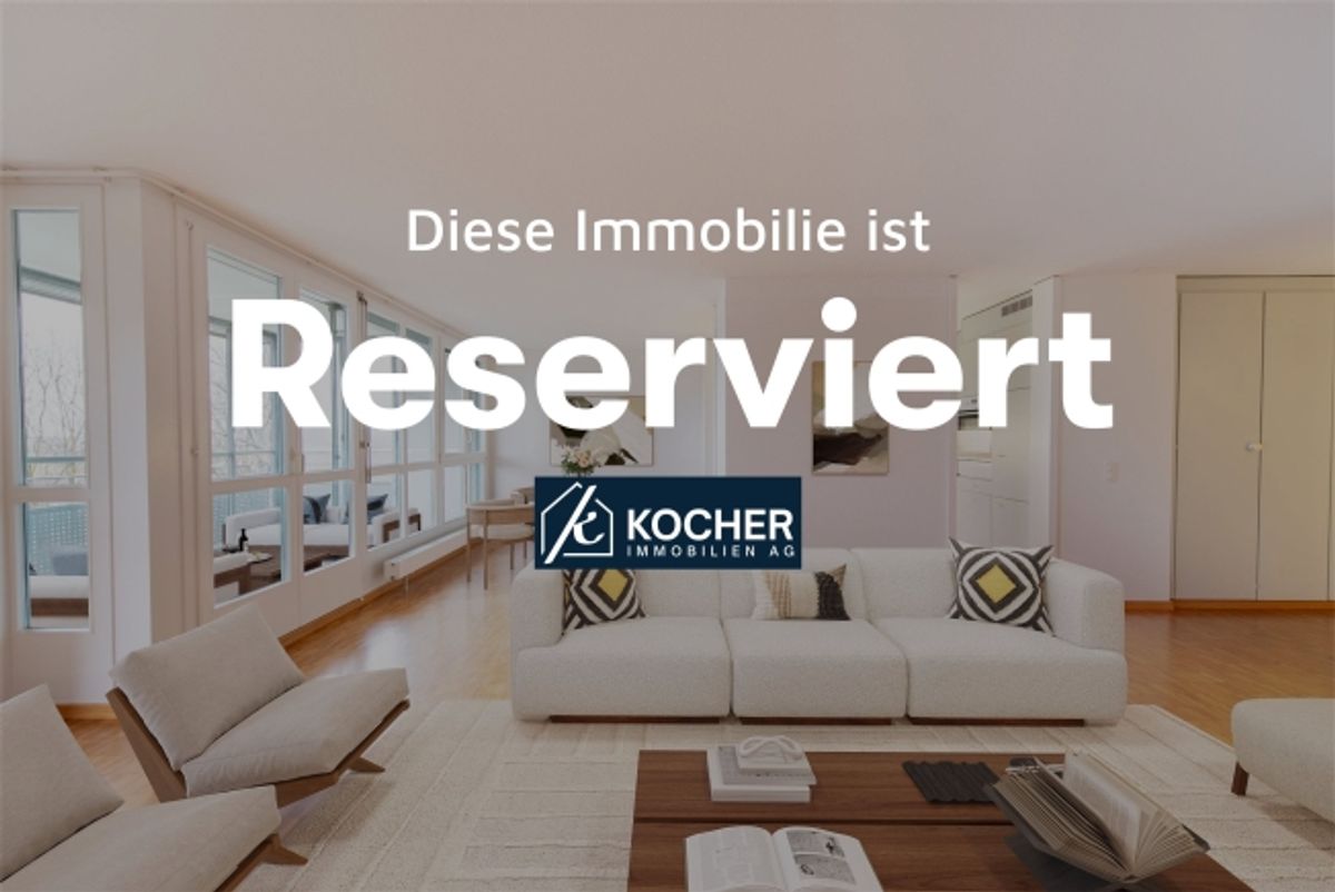 Wohnen mit Komfort eigene Waschmaschine, grosser Balkon & viel Platz - 0