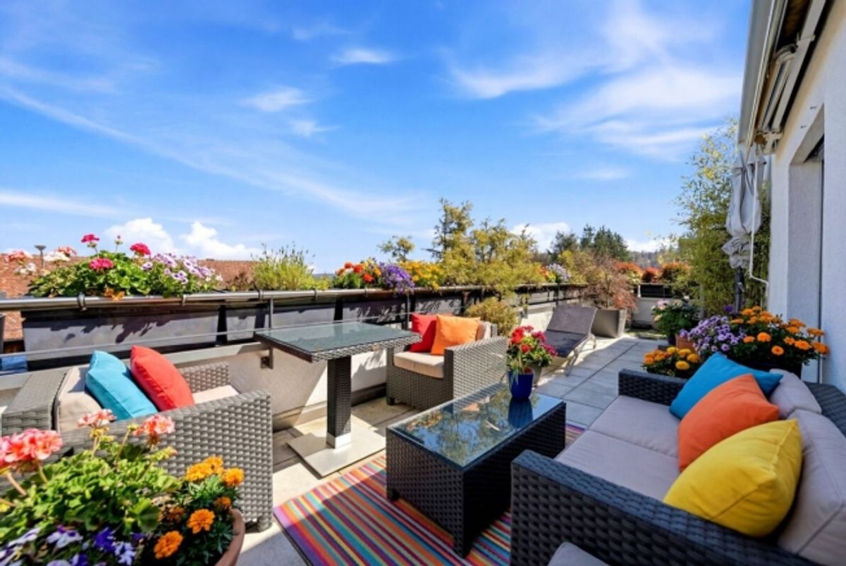 Über den Dächern von Dielsdorf Luxuriöses Attika-Juwel mit Weitblick vor den Toren Zürichs - 9
