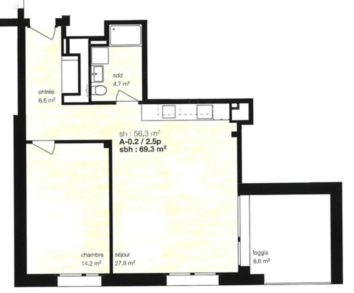 Langzeitmiete Neue Wohnung im Herzen des Dorfes Montana - 2