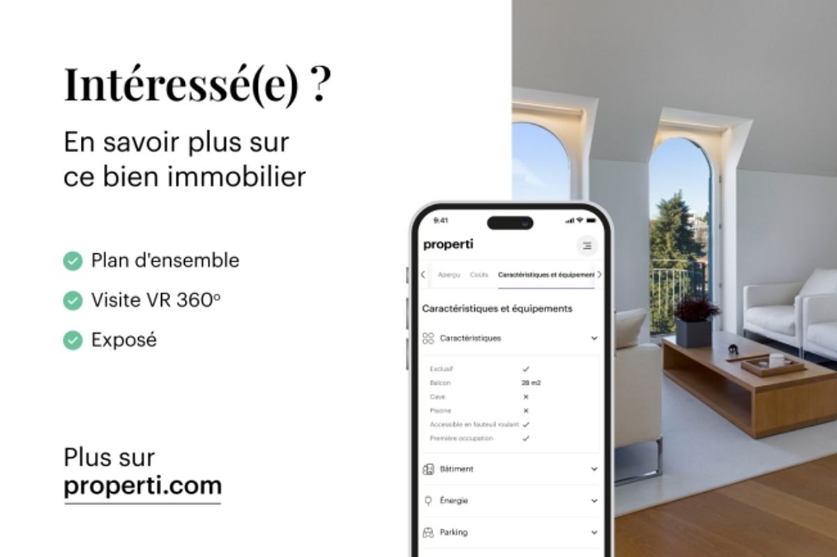 Élégante maison mitoyenne de 2 pièces avec grenier, Ardon - 2