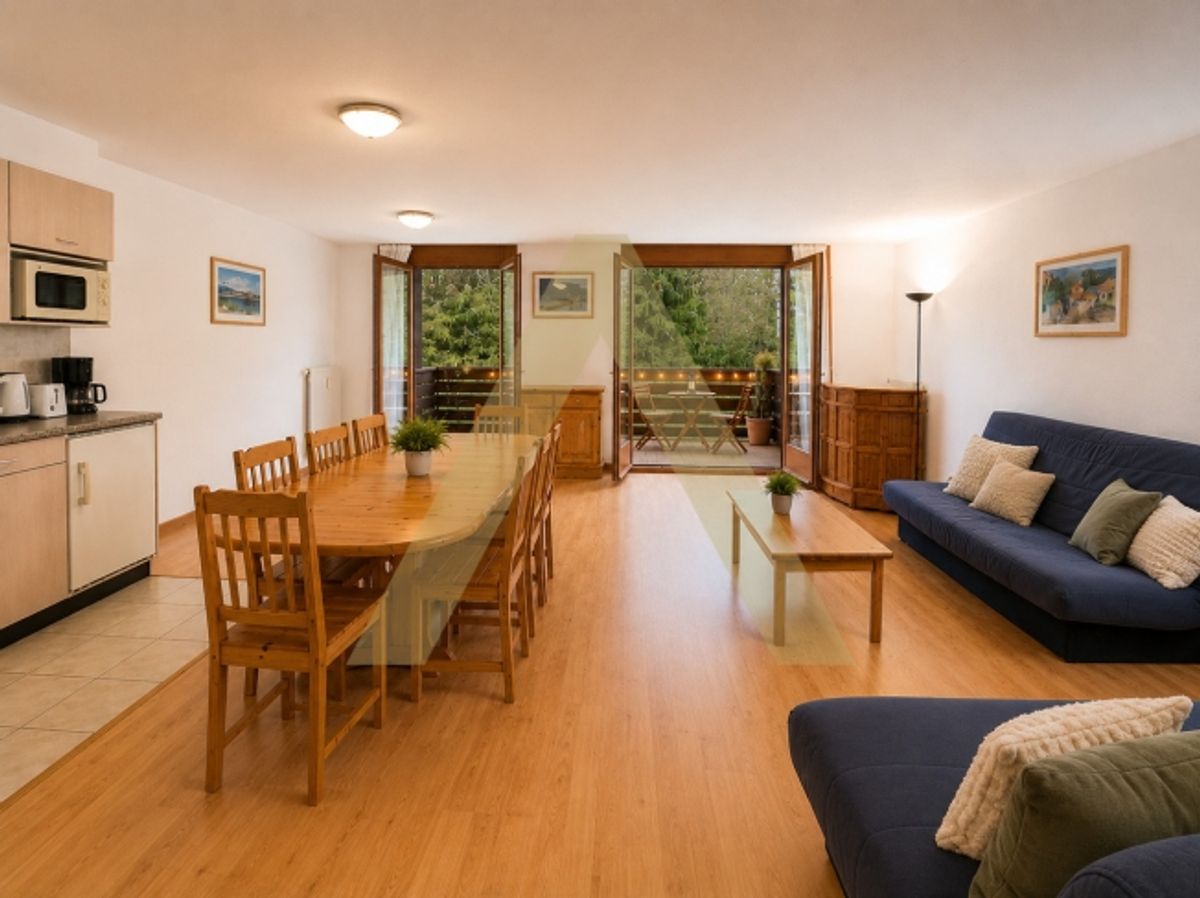 Chance auf eine grosse Wohnung in einer grünen Umgebung - 1