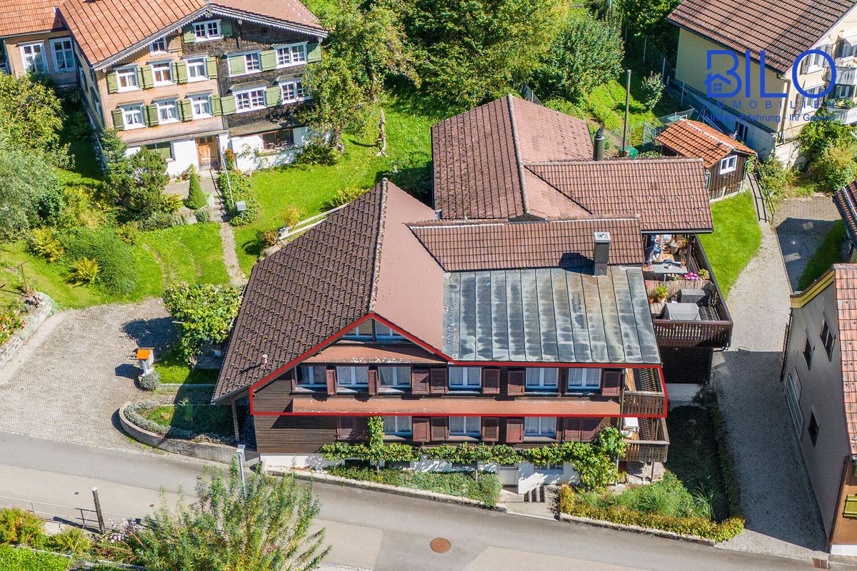 Charmantes 6 Zimmer Maisonette Wohnung in Neu St. Johann SG zu verkaufen - 0
