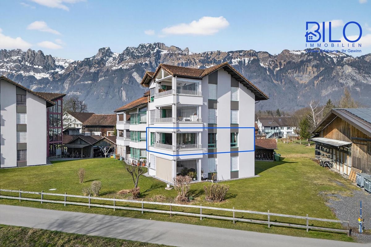 4.5 Zimmer ETW an unverbaubarer Lage mit herrlicher Berg- und Weitsicht - 0