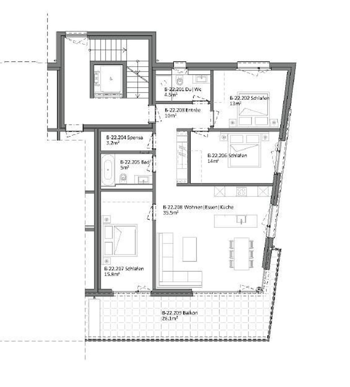 Moderne 4.5 Zimmer-Wohnung in Igis im EG - 10