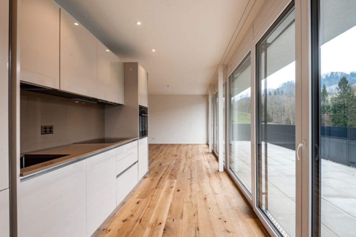 3.5-Zimmer-Attikawohnung mit 96 m² Sonnenterrasse - 0