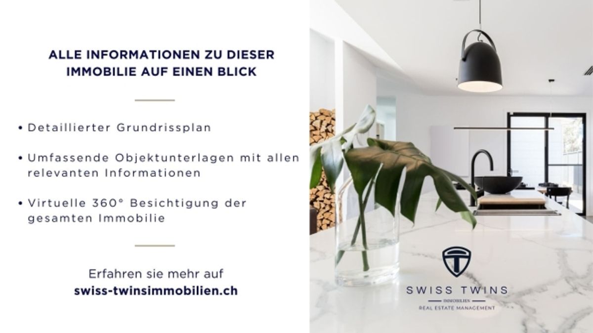 Neu renoviertes business 1-Zimmer-Serviced Apartment mit Garten in Meilen mieten - 4