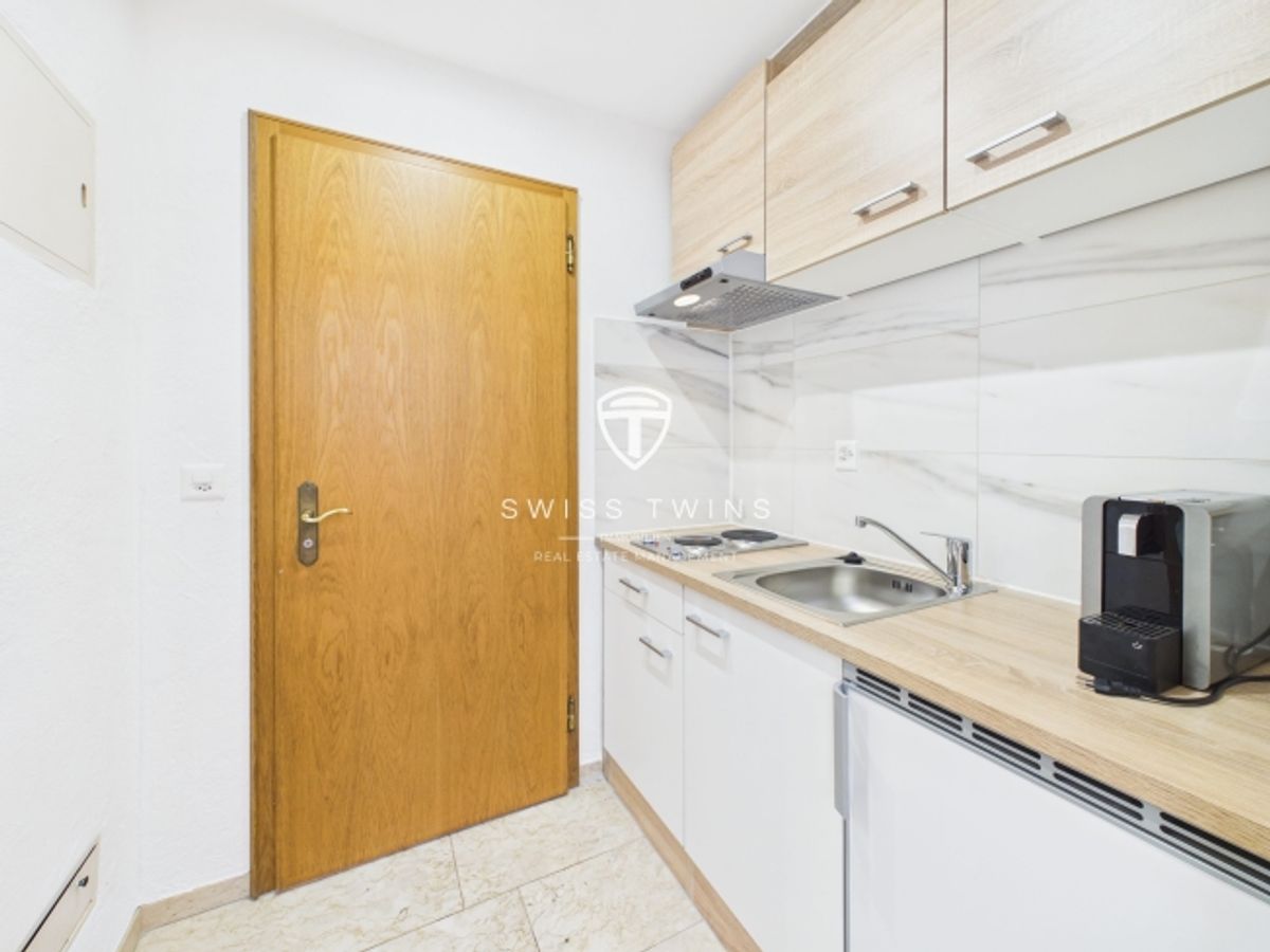 Neu renoviertes business 1-Zimmer-Serviced Apartment mit Garten in Meilen mieten - 9