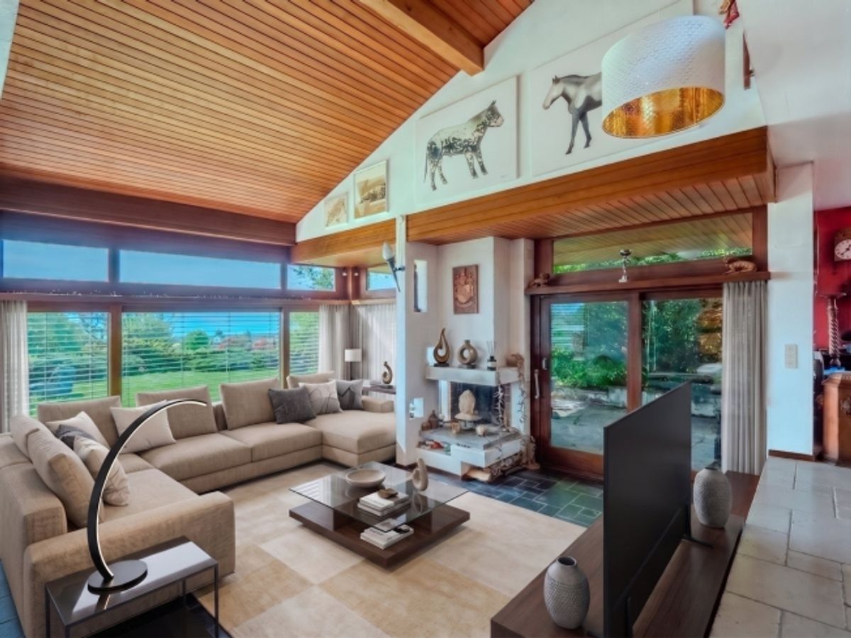 Maison individuelle avec vue panoramique sur le Lac à Denens - 4