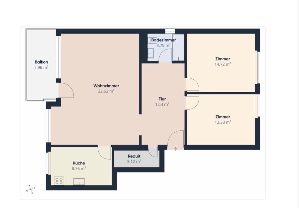 3.5 Zimmer Wohnung - 3