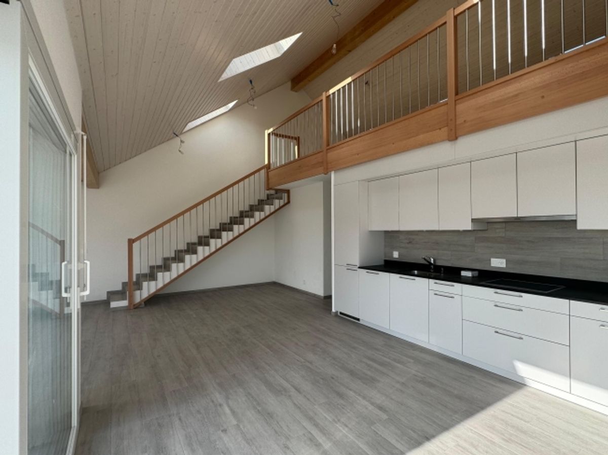 Magnifique attique avec vue superbe, grande mezzanine et transports à proximité immédiate - 4