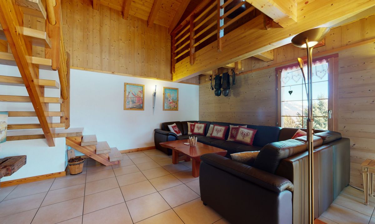 Chalet with Panoramic Mountain Views near Crans-Montana - 2