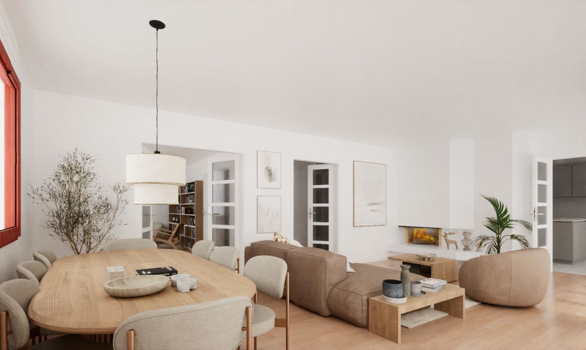 Spacious 6.5-room duplex apartment with a stunning garden area - 3
