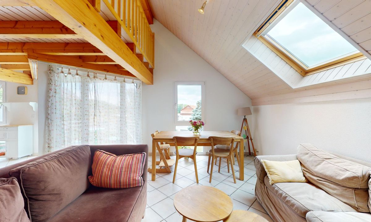 Large, quiet 3.5-room flat in Villars-Tiercelin - 1