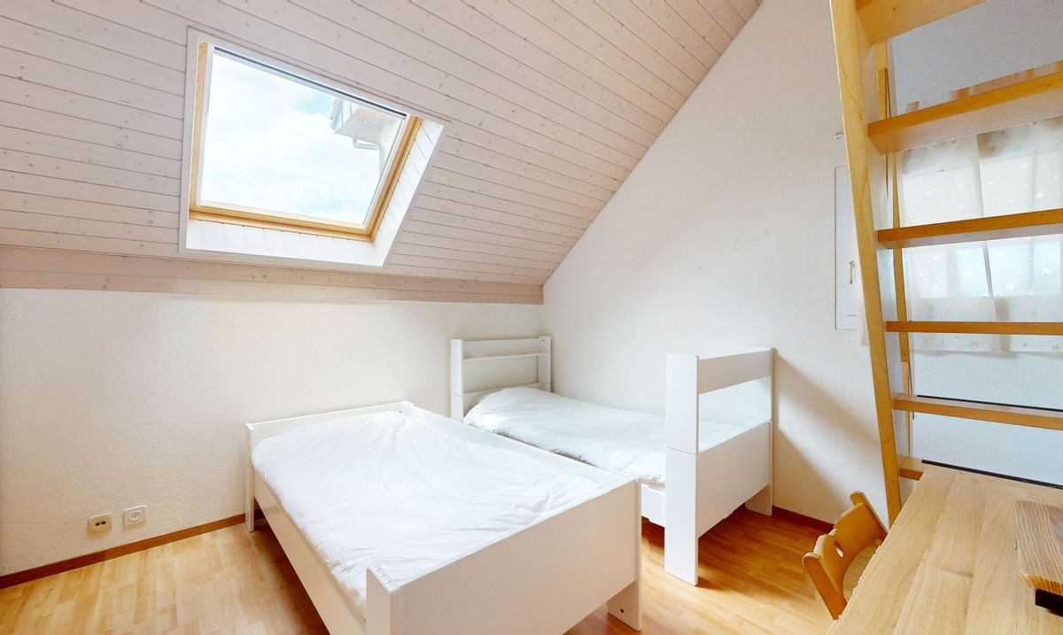 Large, quiet 3.5-room flat in Villars-Tiercelin - 8
