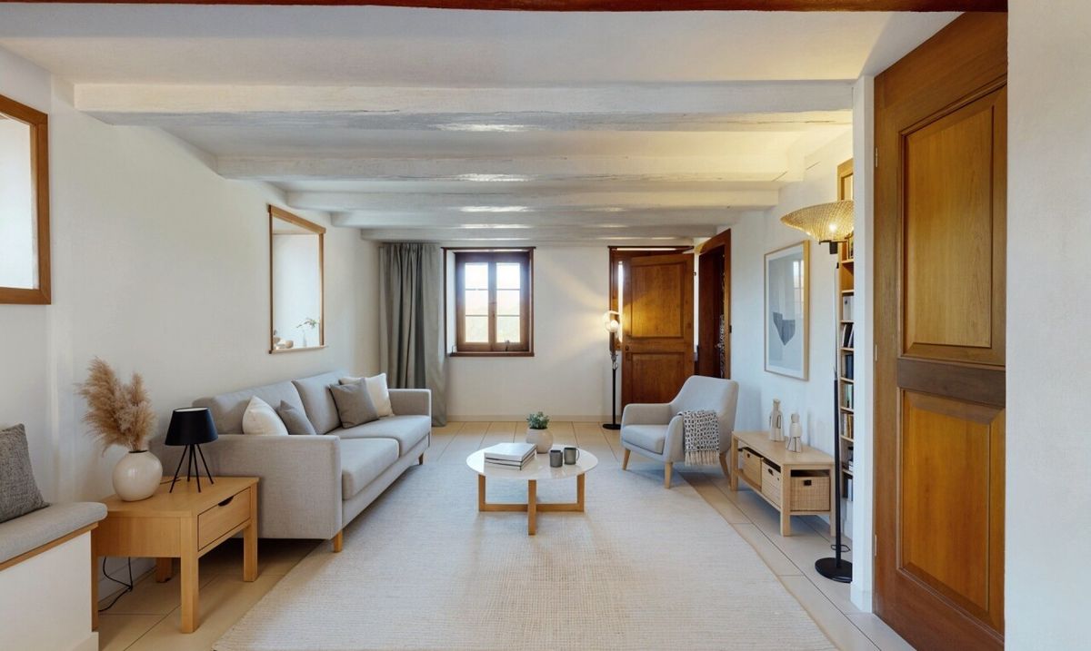 CHARMING DUPLEX WITH GREAT DEVELOPMENT POTENTIAL IN SOTTENS - 2