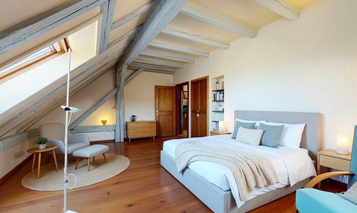 CHARMING DUPLEX WITH GREAT DEVELOPMENT POTENTIAL IN SOTTENS - 4