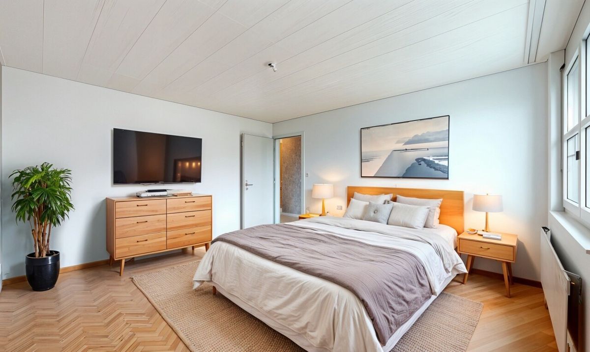 4.5 rooms with balcony and panoramic view – Top floor - 11