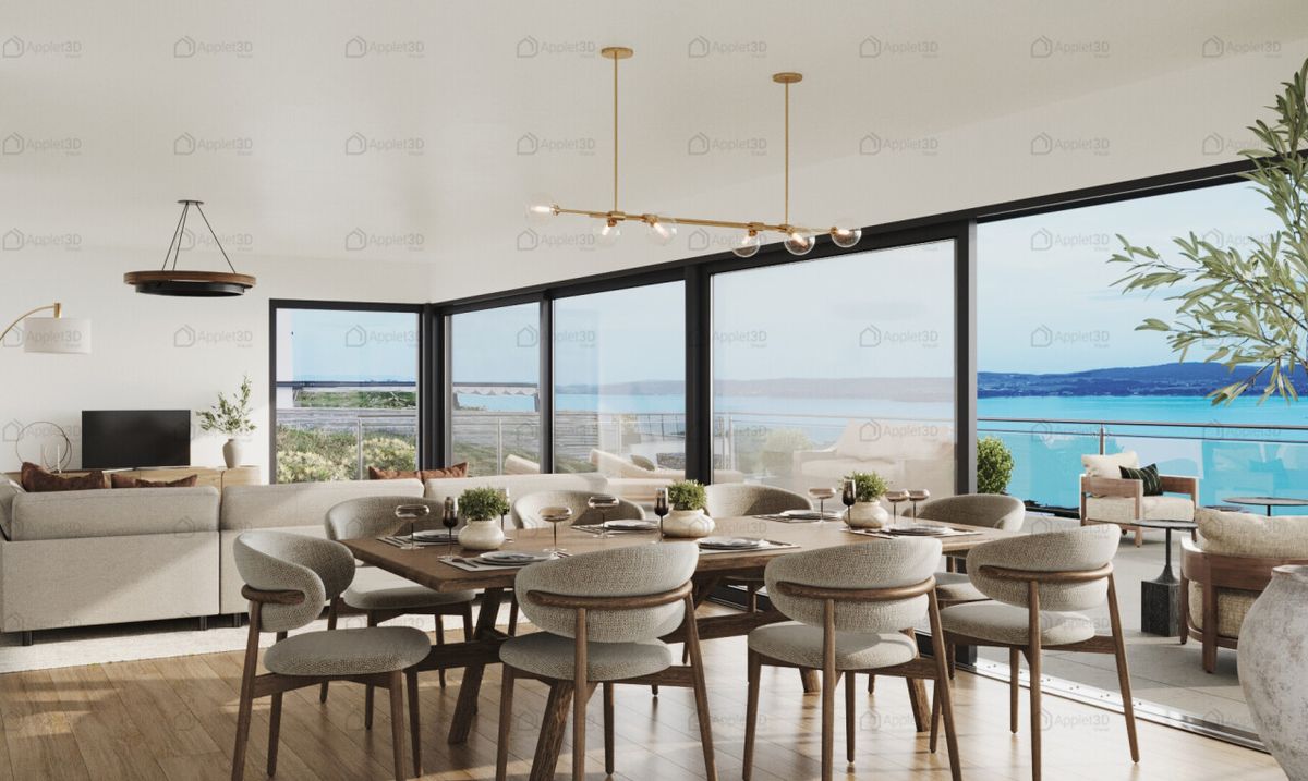 Architect-designed villa with panoramic views of the lake and mountain - 0