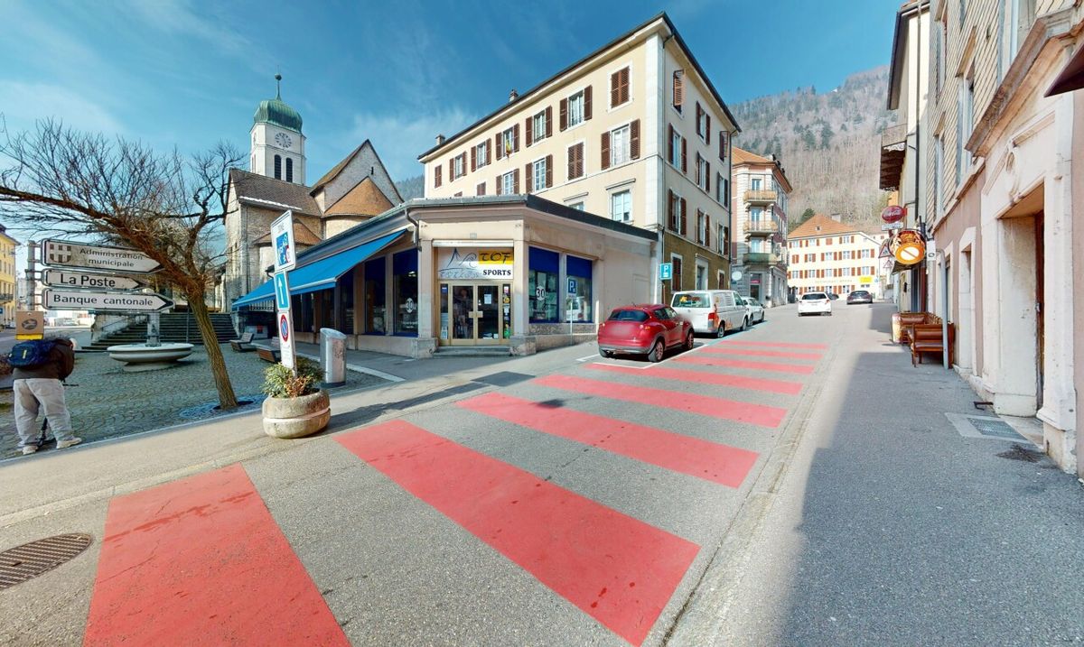 Mixed-use investment property in heart of Saint-Imier – high ROI - 0