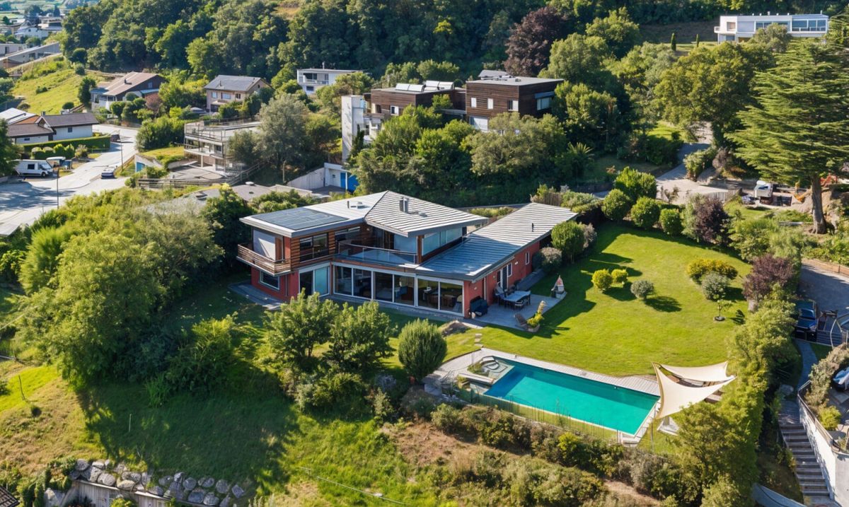 Exceptional Villa with Panoramic Views in Savièse - 0