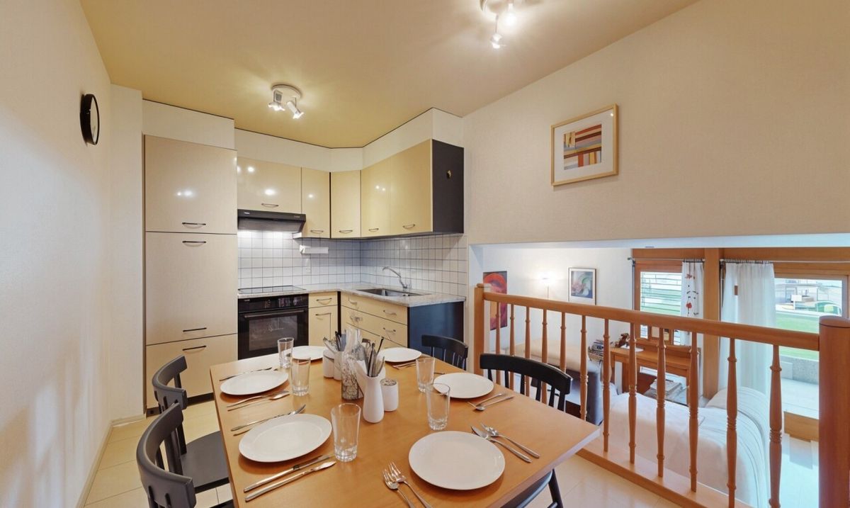 2.5-Room Garden-Level Apartment with Indoor Pool - 2