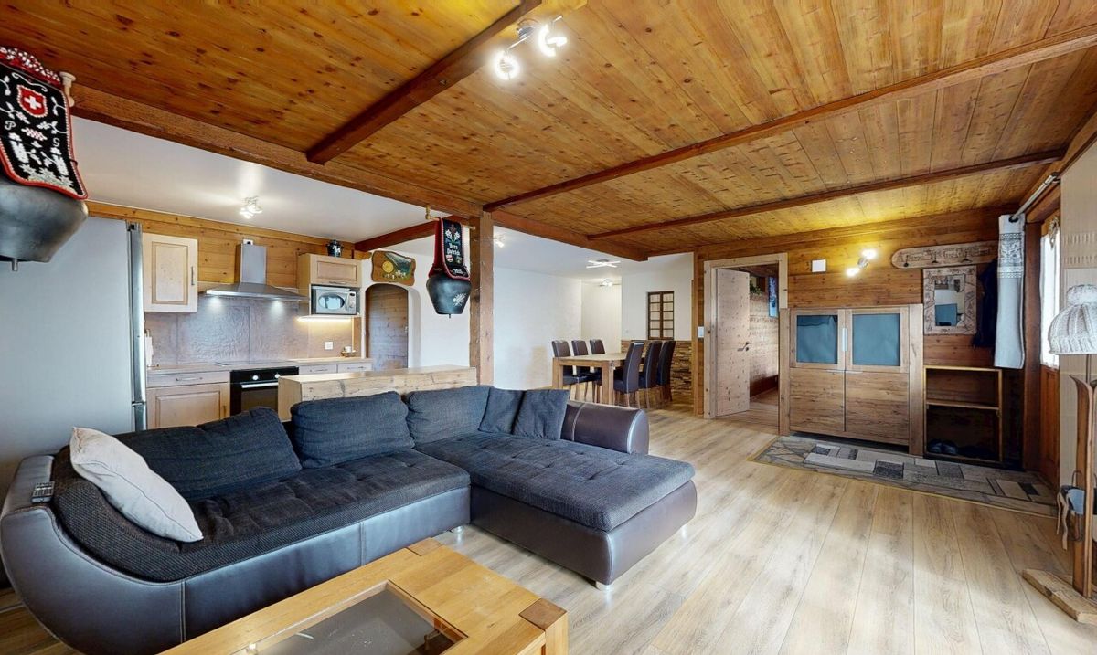 Appartement avec jardin in à Morgins - 0