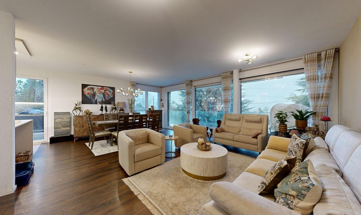 Elegant 5.5-room semi-detached house in a tranquil location in Le Mont - 0