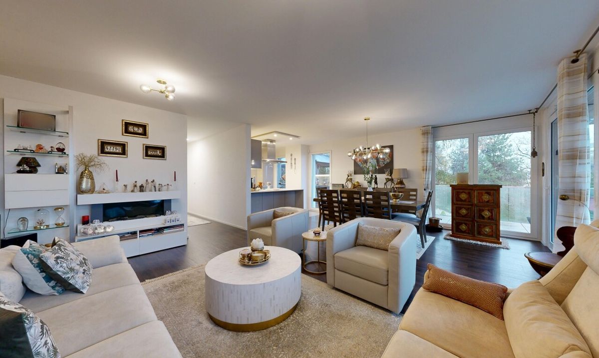 Elegant 5.5-room semi-detached house in a tranquil location in Le Mont - 2