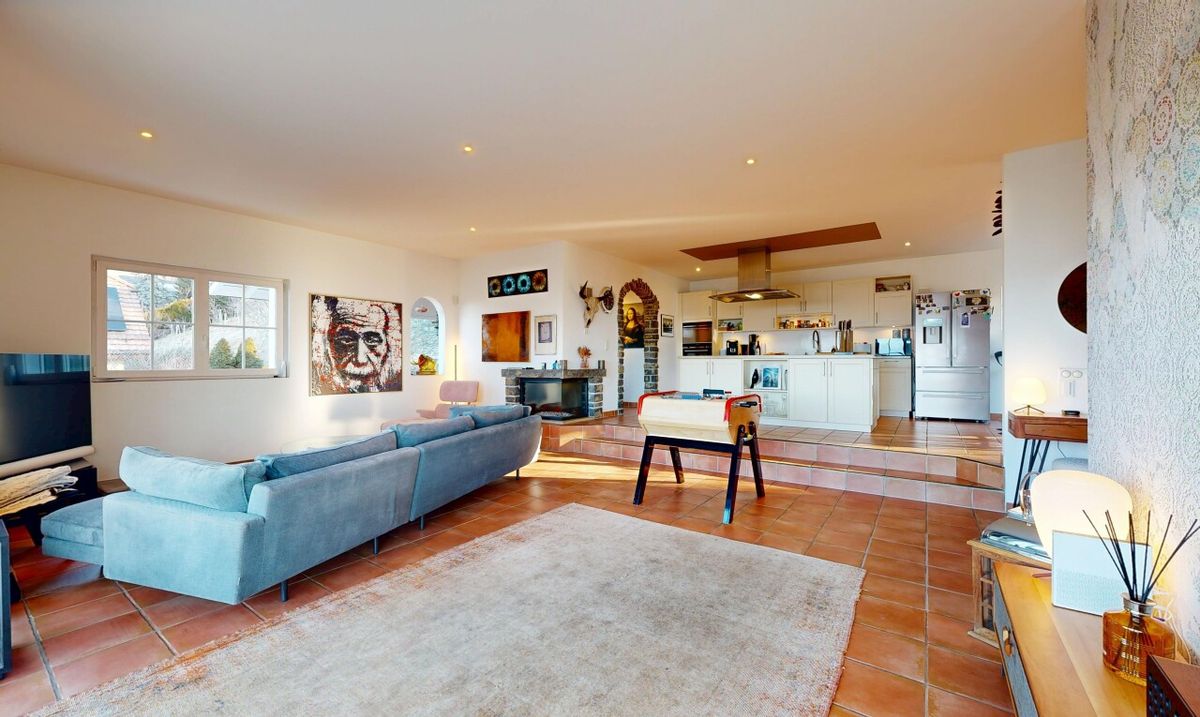 Superbe maison individuelle avec vue panoramique sur le lac à Blonay - 0