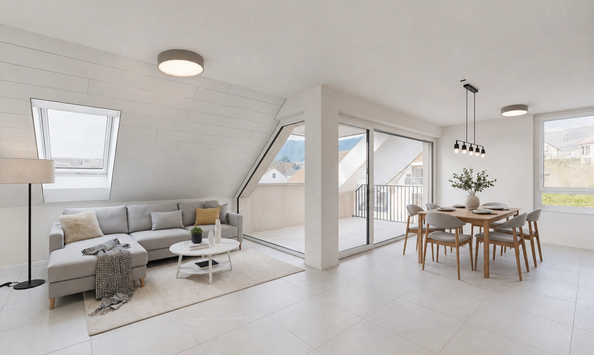 A sparkling 3.5 room flat - 4