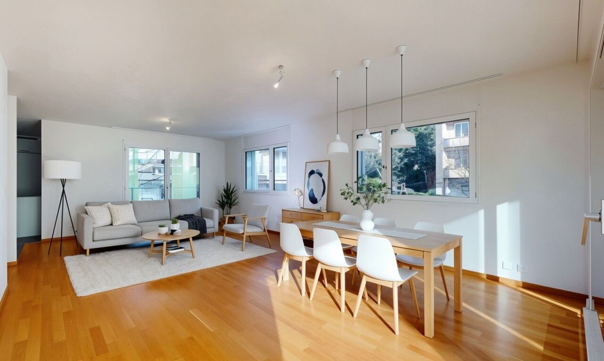 Spacious 4.5-room flat in a quiet location in Chailly - 1