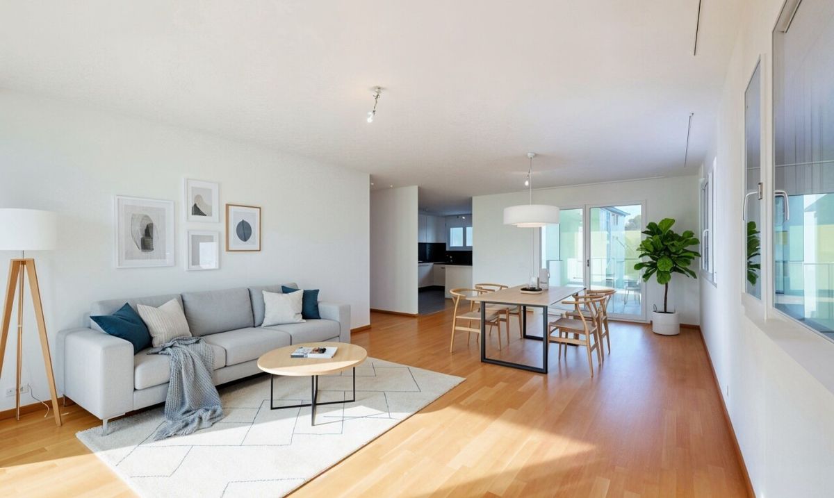 Spacious 4.5-room flat in a quiet location in Chailly - 2