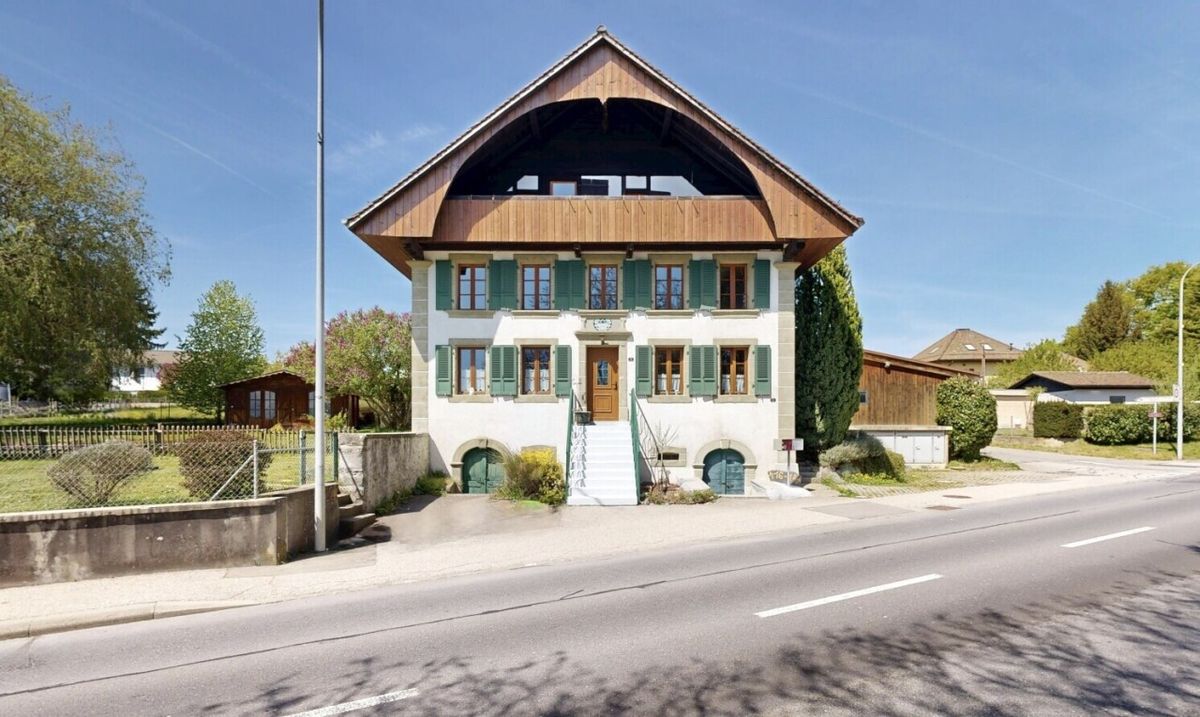 Appartement duplex avec jardin in à Mézières VD - 0