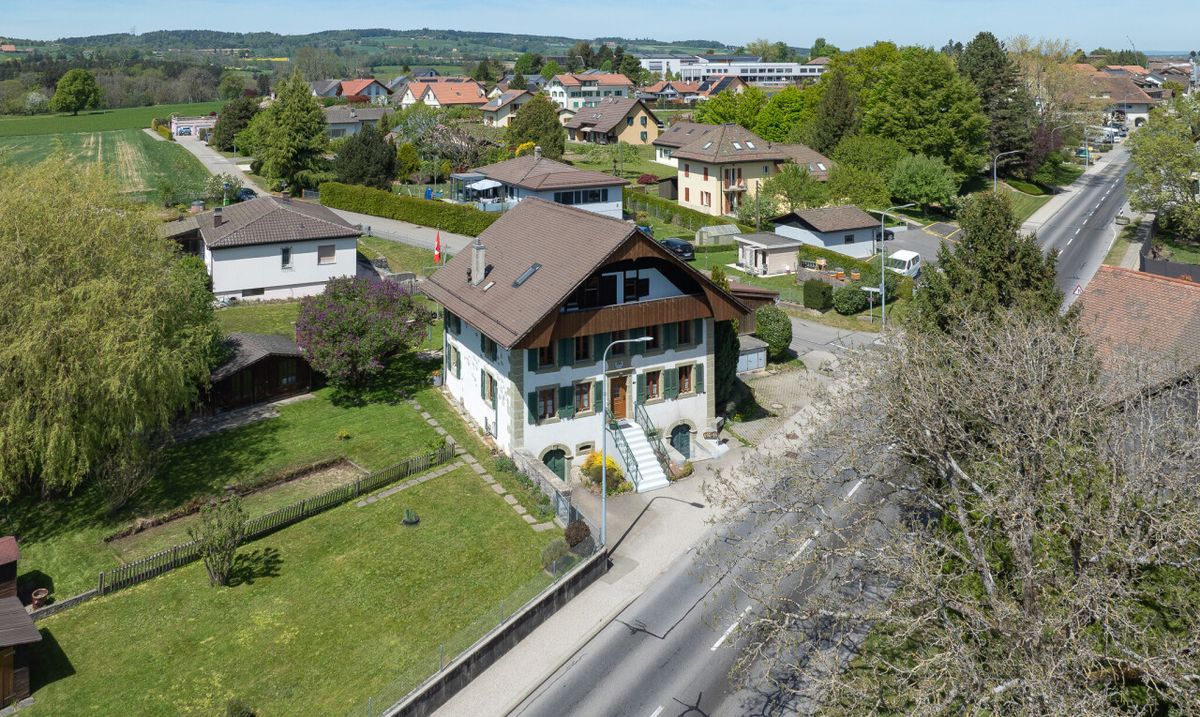 Appartement duplex avec jardin in à Mézières VD - 1